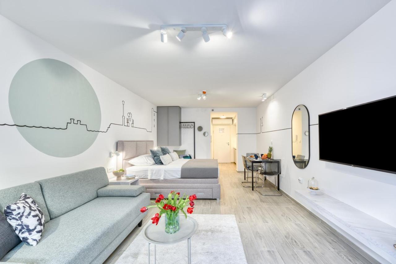Hica Apartments La Linea Studio Apt With Balcony 杜布罗夫尼克 外观 照片