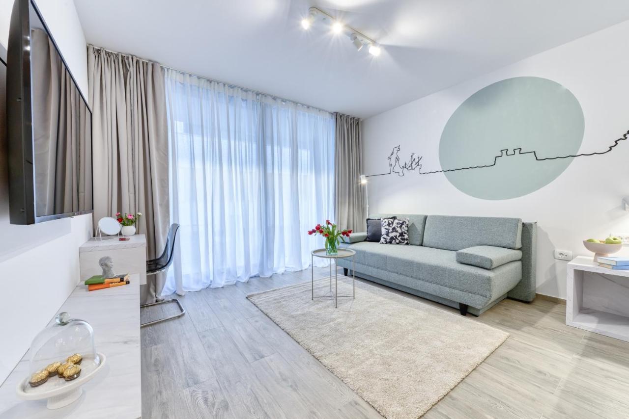 Hica Apartments La Linea Studio Apt With Balcony 杜布罗夫尼克 外观 照片